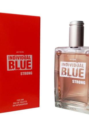 Avon individual blue strong туалетна вода, 100 мл