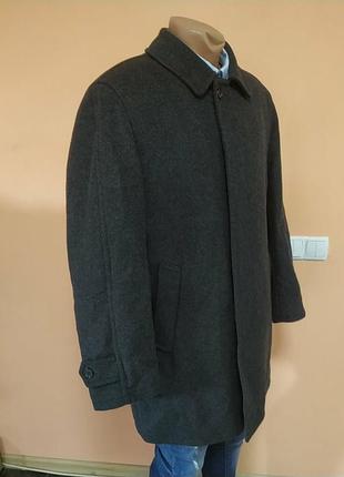 Шерстяное мужское пальто italia