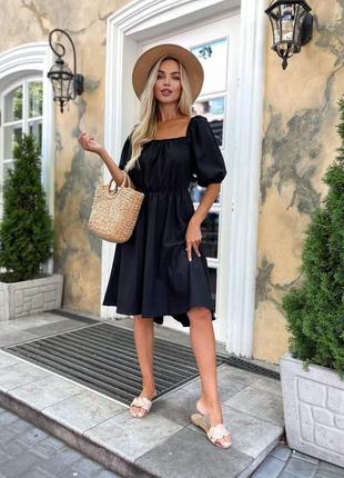 Стильное классическое классное красивое хорошенькое удобное модное трендовое простое платье платье черная оливка