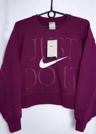 Nike, dri-fit свитшот "just do it"