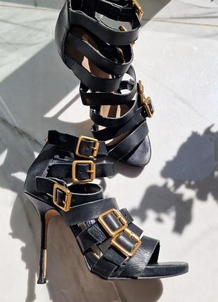 Кожаные боссоножки #night heels