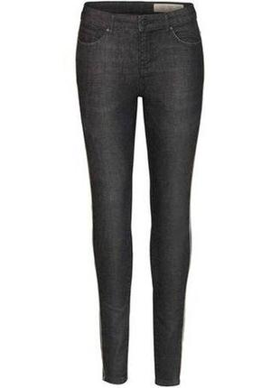Шикарные женские джинсы super skinny с лампасами esmara германия, коллекция heidi klum3 фото