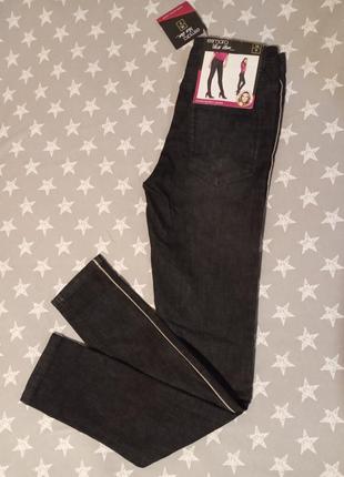 Шикарные женские джинсы super skinny с лампасами esmara германия, коллекция heidi klum5 фото