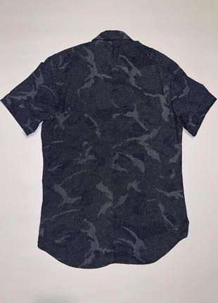 Шведка, тенниска, рубашка с коротким рукавом g-star raw landoh short sleeve shirt6 фото