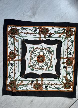 Платок платок платок бандана повязка в стиле hermes1 фото