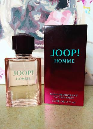 Мужской парфюмированный спрей joop! homme 75мл.