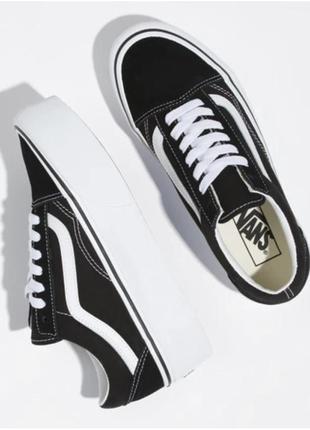 Стильные кеды на платформе vans old skool stackform platform original5 фото