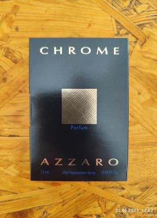 Пробник azzaro crome parum, 1,2 ml, france, оригінал