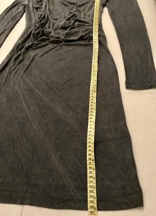 Inwear трикотажное платье джерси свободная драпировка размер м7 фото