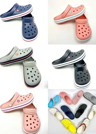 Кроксы crocs крокбэнд crocs crocband clog унисекс, много цветов все размеры1 фото