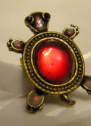 Брошь черепаха черепашка №39