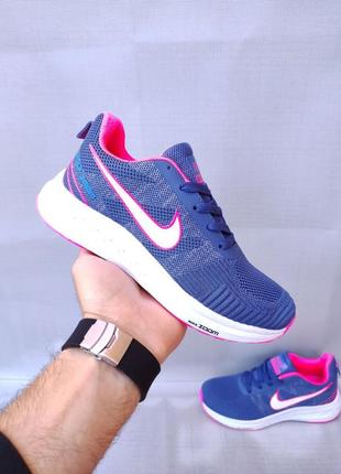 Nike zoom blue&amp;pink7 фото