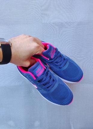 Nike zoom blue&amp;pink2 фото