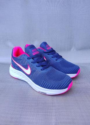 Nike zoom blue&amp;pink3 фото