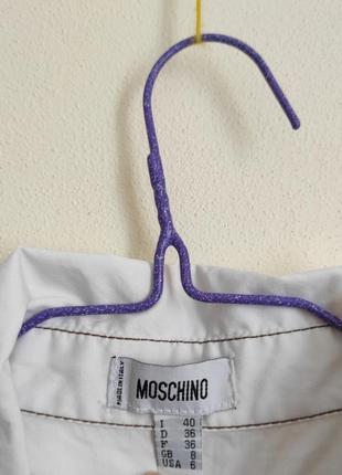 Летняя рубашка с коротким рукавом moschino2 фото