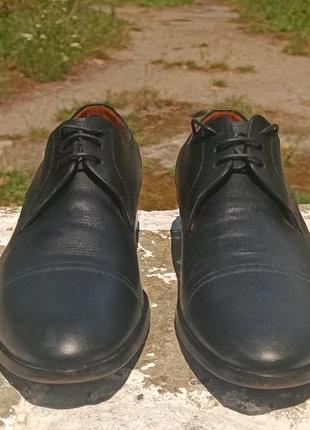 Мужские кожаные классические туфли bally brustel/003 фото