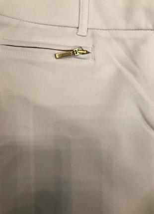 Классные новые  легкие белые брюки-капри  next размера, р.16/ 52-542 фото