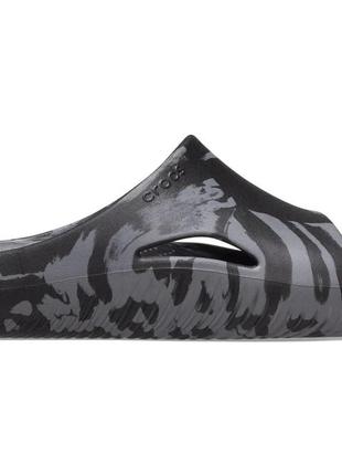 Шлепанцы crocs mellow marbled slide, 100% оригинал 3