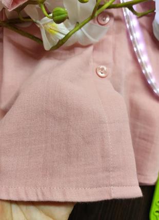 Женская блуза лен размер л tchibo,немесовая5 фото