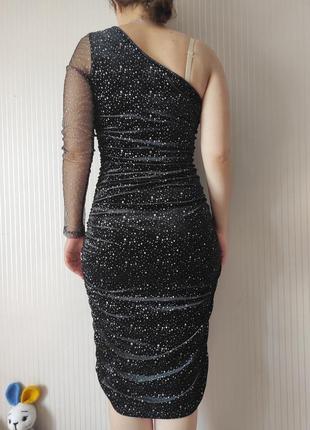 Вечірня оксамитова сукня missguided3 фото
