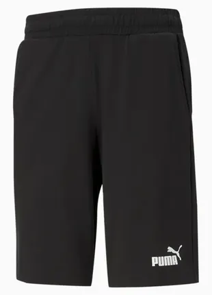 Чорні чоловічі шорти puma essentials jersey men's shorts нові оригінал з сша7 фото
