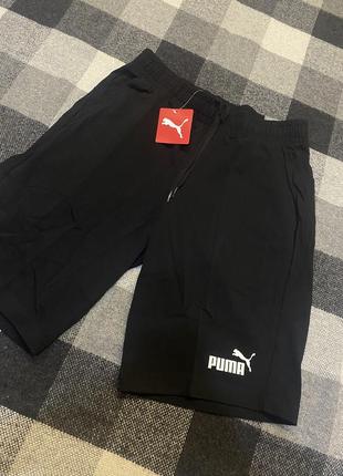 Чорні чоловічі шорти puma essentials jersey men's shorts нові оригінал з сша8 фото