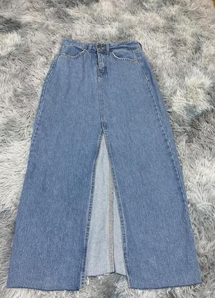 Трендовая джинсовая юбка💙