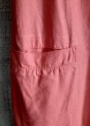 Летнее женское платье, платье из натуральной ткани, 10 размер.3 фото