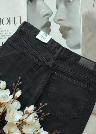 Прямые черные джинсы mango, 36р, испания10 фото