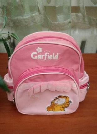 Рюкзак розовый garfield