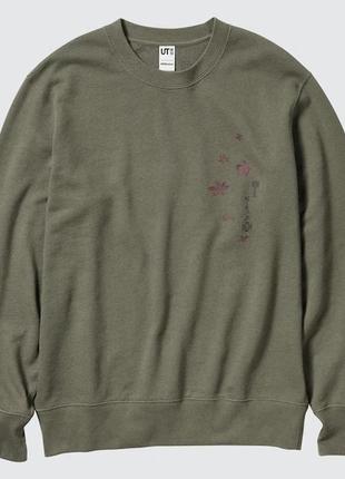 Uniqlo японське мистецтво з музему витончених мистецтв, бостон, толстовка з довгими рукавами