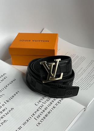 Ремень в стиле louis vuitton leather belt this
