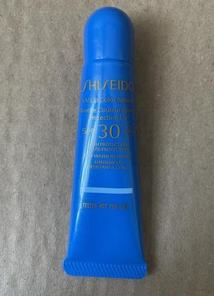 Shiseido suncare uv lip color splash сонцезахисний бальзам 10ml
