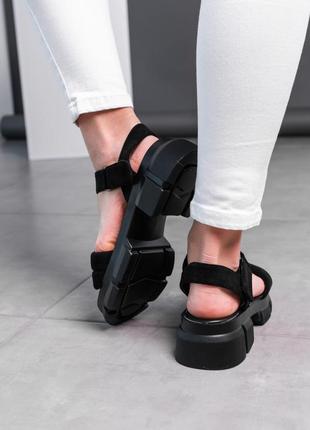 Женские сандалии fashion sheba 3629 40 размер 25,5 см черный5 фото