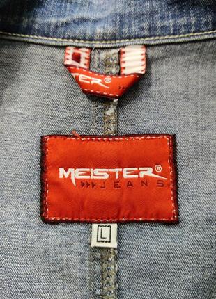 Meister jeans женский джинсовый пиджак8 фото