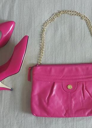 Сумка шкіряна, туфлі шкіряні