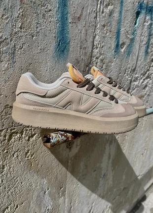 Кроссовки new balance ct302 beige