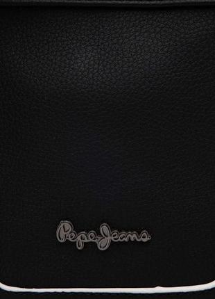 Новая сумочка pepe jeans цвет черный5 фото