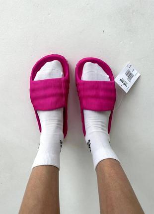 Тапочки adidas adilette slides pink3 фото