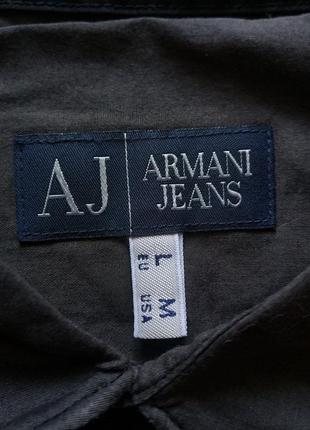 Женская оригинальная рубашка armani jeans размер м, состояние идеальное4 фото