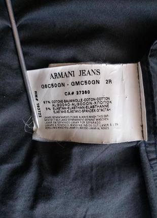 Женская оригинальная рубашка armani jeans размер м, состояние идеальное9 фото
