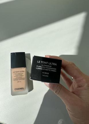 Chanel ultra le teint fluide тональная основа5 фото