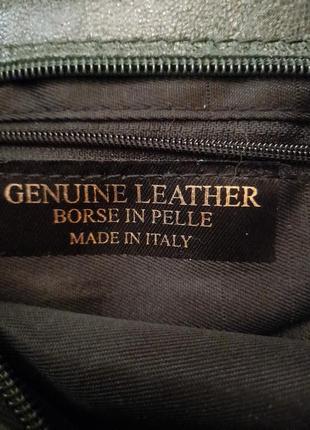 Кожаная сумочка итальялия5 фото