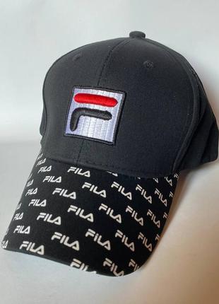 Чоловіча коттонова кепка "fila"3 фото