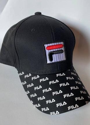 Мужская коттоновая кепка "fila"1 фото