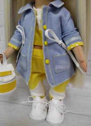 Текстильная кукла ручной работы. хендмейд украином2 фото