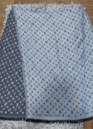Шикарний женский шарф палантин от louis vuitton.7 фото
