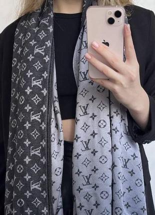 Шикарний женский шарф палантин от louis vuitton.1 фото