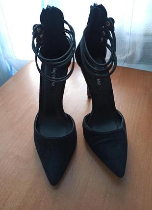 Черные туфли женские6 фото