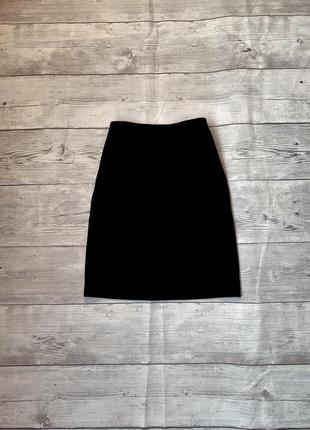 Облегающая юбка обтягивающая по фигуре короткая рубчик карандаш